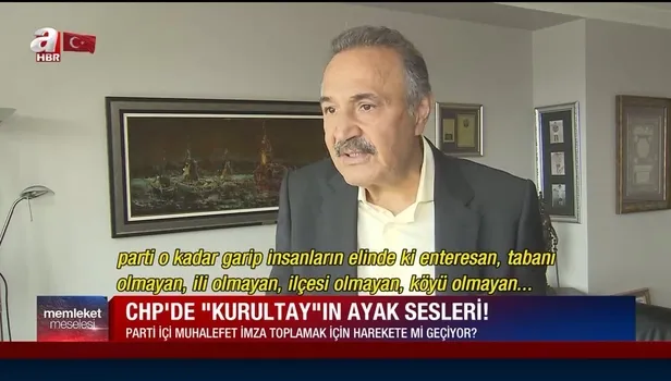Mehmet Sevigen CHP'deki kara para gerçeğini  A Haber'e anlattı, Kılıçdaroğlu'na çağrı yaptı: Bu kara lekenin altından kalkamayız