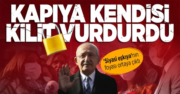 SON DAKİKA: Siyasi eşkıya Kemal Kılıçdaroğlu'nun Milli Eğitim Bakanlığı provokasyonu! Kapının kilitlenmesini koruması talep etmiş