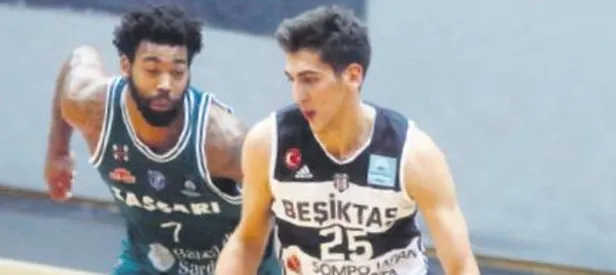 Beşiktaş Sompo Japan Sassari’nin 100'ünü kızarttı