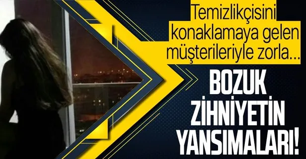 Trabzon’da bir otel işletmecisi temizlikçisine, konaklamaya gelen müşterileriyle zorla fuhuş yaptırmış