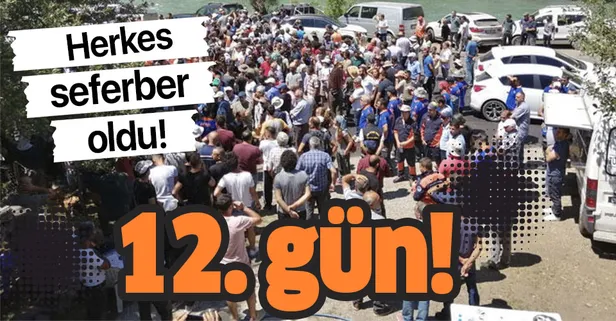 Tunceli'de kaybolan genci arama çalışmaları