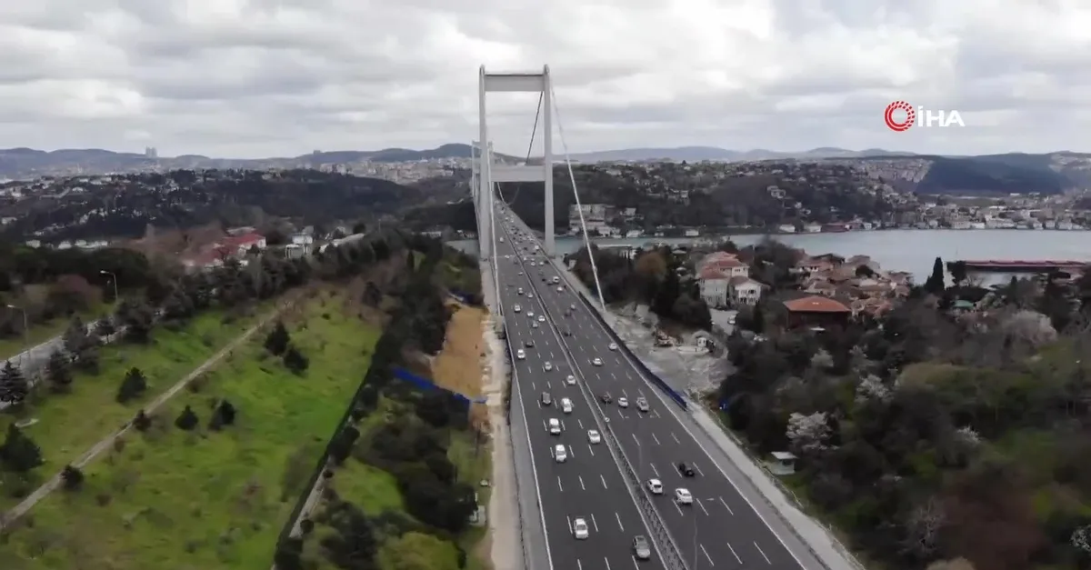 İstanbul’da koronavirüs sessizliği! Tarihi meydanlar ve trafik yoğunluğu havadan böyle görüntülendi