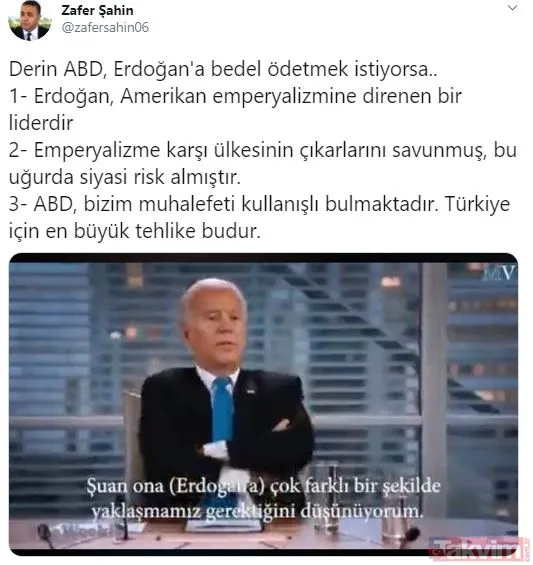 Başkan Erdoğan'ı ve Türkiye'yi küstahça hedef alan ABD'li Joe Biden'a tepki yağdı! - 18