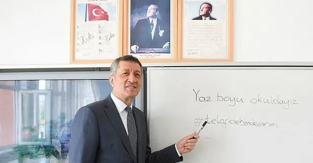 Milli Eğitim Bakanı Ziya Selçuk’tan son dakika telafi eğitimi açıklaması