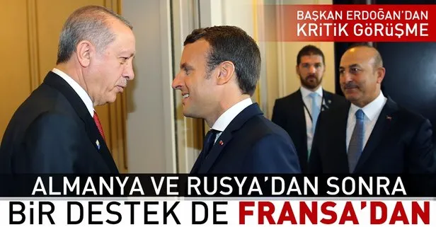 Son dakika... Cumhurbaşkanı Erdoğan, Macron ile telefonda görüştü