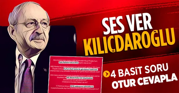 İçişleri Bakanı Süleyman Soylu'dan CHP Genel Başkanı Kemal Kılıçdaroğlu'na 'HDP, FETÖ ve PKK' soruları! Sev ver Kılıçdaroğlu...