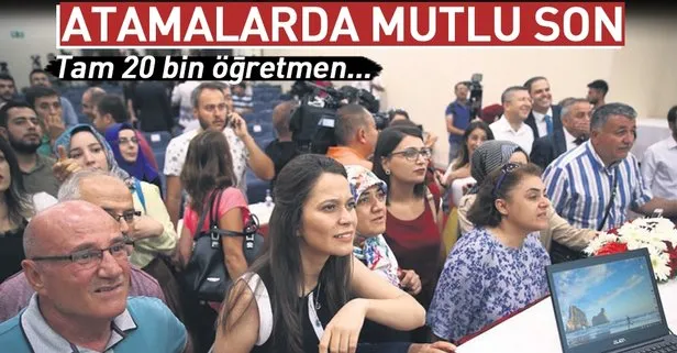 20 bin öğretmen atandı