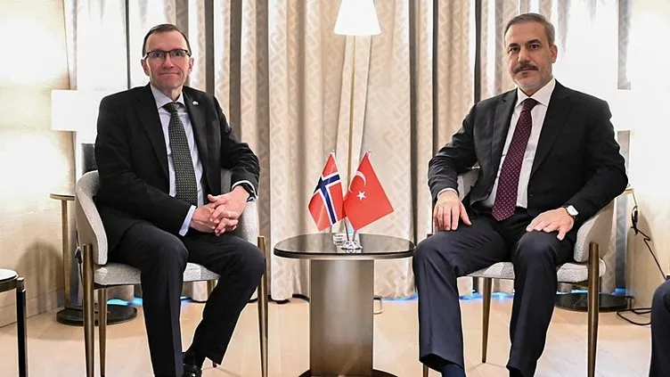 Dışişleri Bakanı Hakan Fidan, Norveç Dışişleri Bakanı Eide ile görüştü!
