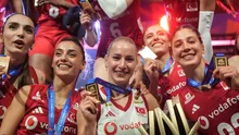 Çinin rengi kırmızı beyaz! Filenin Sultanları Milletler Ligi şampiyonluğunu kutladı