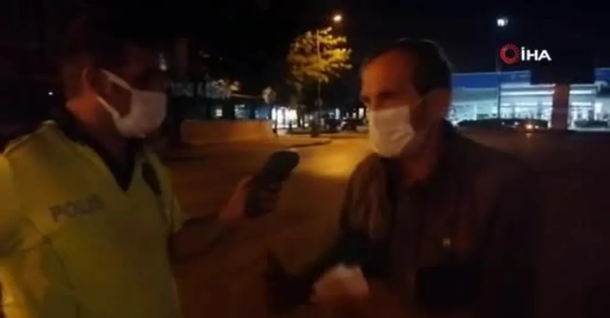 Sarhoş sürücüden polise tehdit