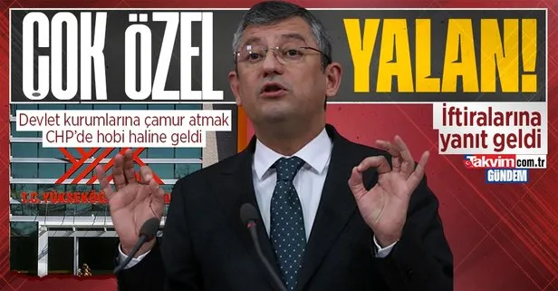 Son dakika: CHP’li Özgür Özel’in atama iftirasına YÖK’ten açıklama
