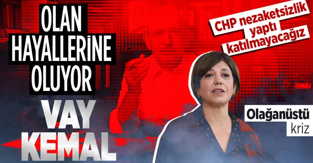 CHP'nin TBMM'yi olağanüstü toplantıya çağırması HDP ile kriz çıkardı!