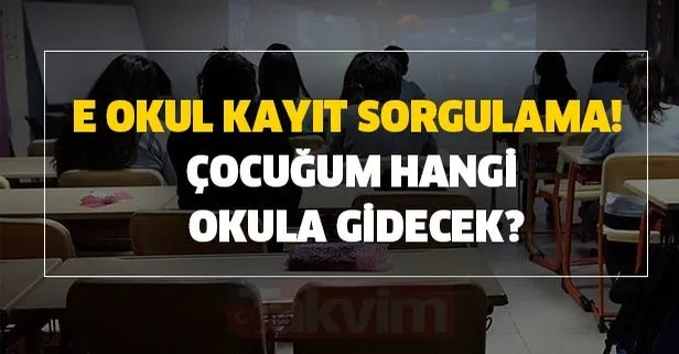 2020 2021 Yili E Okul Kayit Sorgulama Meb Ana Sinifi Ilkokul Ve Ortaokul Cocugum Hangi Okula Gidecek Takvim