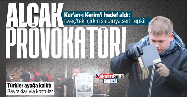 Son dakika: Kur'an-ı Kerim'e alçak saldırı! Dışişleri Bakanlığı: Hiçbir şekilde kabul etmiyoruz