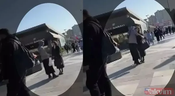 FETÖ'nün İstanbul'daki 'hanım eli' çöktü! Poşet içinde 10 saniyede el değiştiren paralar... Taktik 'sarılma' suçüstü anı kamerada - 1