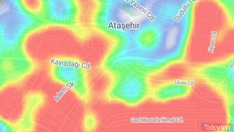 Sağlık Bakanlığı'ndan Hayat Eve Sığar uygulamasına güncelleme! İşte İstanbul'un koronavirüs haritası!