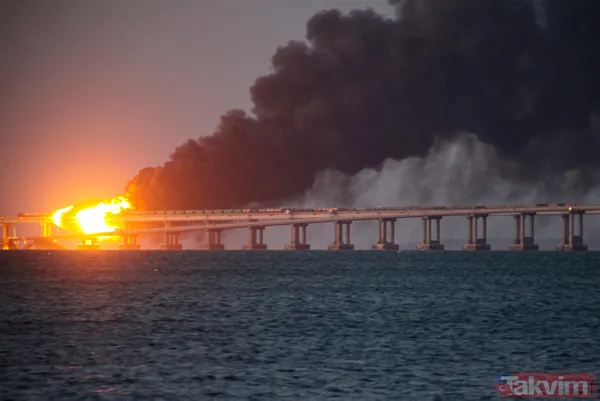 Kerç Köprüsü'nde patlayan kamyonun gümrük görüntüleri ortaya çıktı! Rusya'dan 'Ukrayna istihbaratı' iddiası... - 19