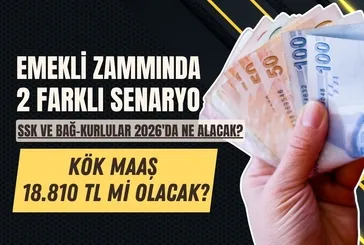 Emekliye %11,43 kök zam hesabı: En düşük SSK, BAĞ-KUR maaşı için ocakta 2 farklı senaryo masada! 16.881 TL alanlar...