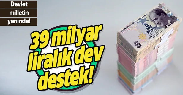 Son dakika: Bakan Selçuk son rakamı duyurdu! Vatandaşa 39 milyar liralık destek