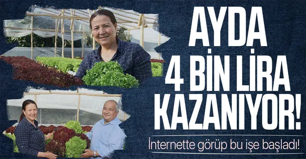 Mersin'de bir ev kadını internette görüp bu işe başladı! Ayda 4 bin lira kazanıyor