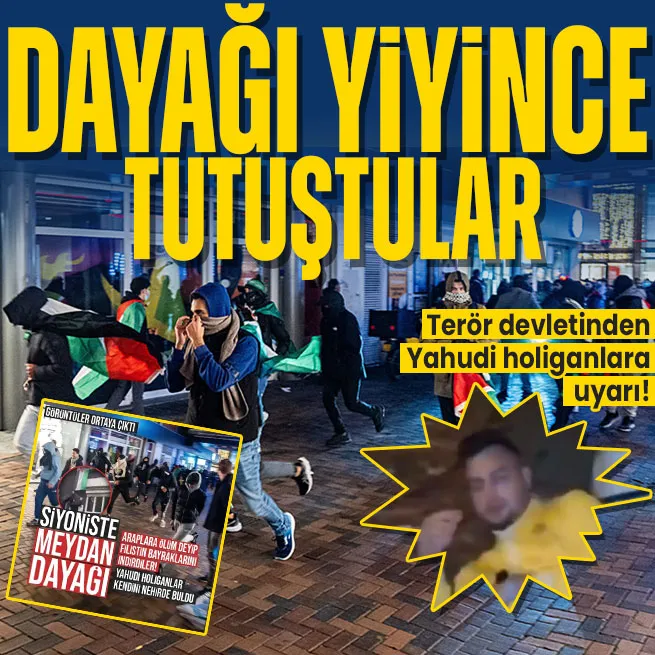 Hollandada meydan dayağı yiyen Maccabi Tel Aviv holiganlarına İsrail hükümetinden uyarı: İtalyadaki maça gitmeyin