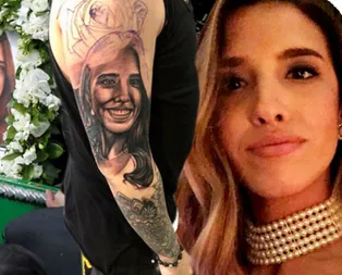 Aslı’yı koluna kazıttı