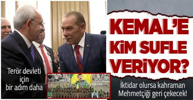 CHP Genel Başkanı Kemal Kılıçdaroğlu terör devleti için yeni bir sufle aldı