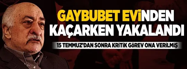 Gaybubet evinden kaçarken yangın merdiveninde yakalandı