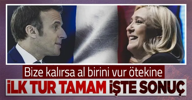 Emmanuel Macron mu Marine Le Pen mi kazanacak? Fransa'da cumhurbaşkanı seçimin ilk tur oylarının tamamı sayıldı