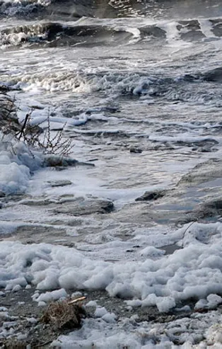 Burdur'da göl köpürdü, halk panik yaşadı! Rahatlatan açıklama geldi
