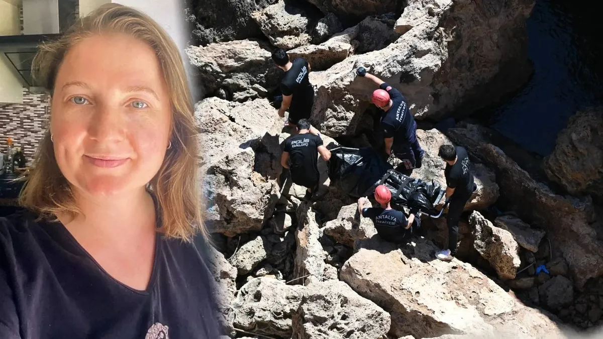 Antalya’da kaybolan Nil Bölükbaş’ın cansız bedeni 35 metrelik falezlerde bulundu