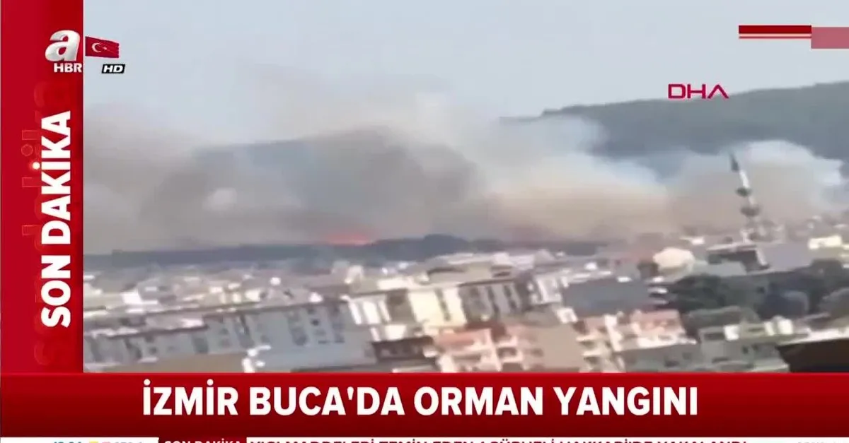 Son Dakika Izmir Buca Da Yangin Takvim
