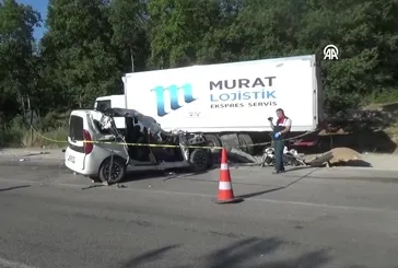 Tokat'ta feci kaza: 2 ölü 3 yaralı!