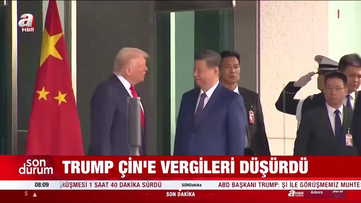 ABD Başkanı Trump Çin'e uygulanan vergileri düşürdü! İşte detaylar...