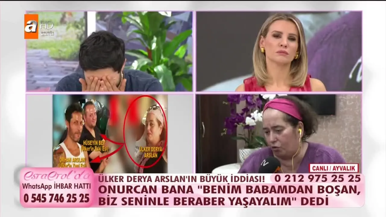Esra Erol'da programında şoke eden olay! 8 evlilik yaptı 3 eşiyle...