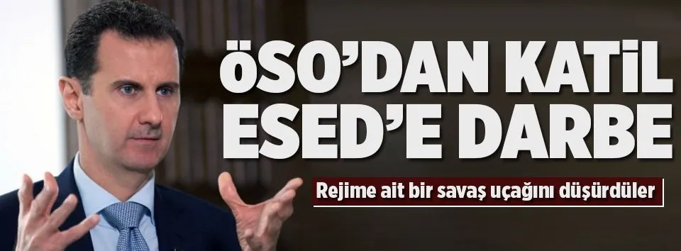 Esed’in uçağını Şam’da düşürdüler
