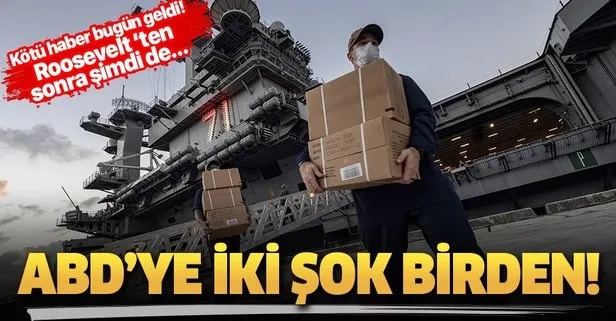 Son dakika: Koronavirüsün merkezi haline gelen ABD’nin iki uçak gemisinde daha koronavirüs tespit edildi