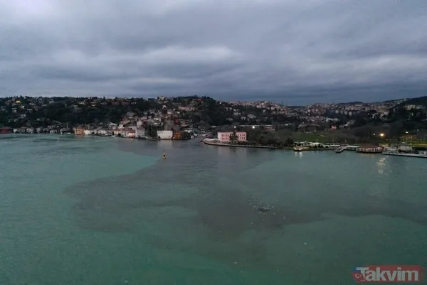 İstanbul'da denize lağım aktı! Boğaz ve Haliç kahverengi oldu - 3