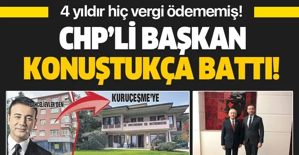 CHP’li Beşiktaş Belediye Başkanı Rıza Akpolat, lüks villasıyla ilgili açıklama yapmak isterken işi daha da batırdı