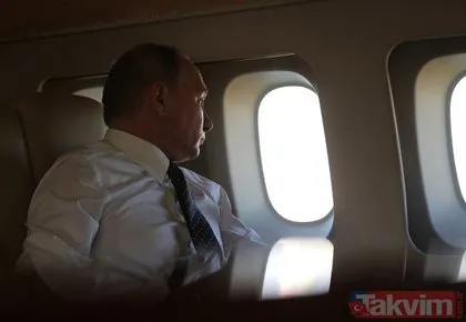 Rusya başkanı Putin’in altın kaplamalı uçağı ilk kez görüntülendi