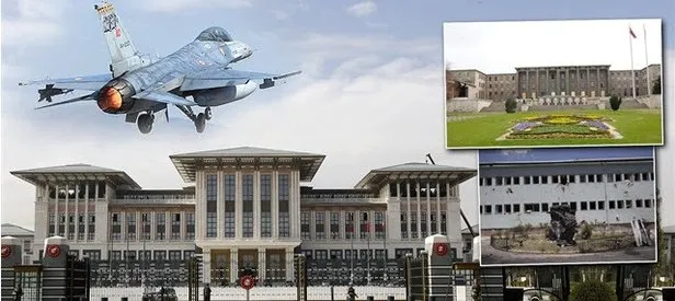 15 Temmuz gecesi 6 kritik noktaya bombardırman