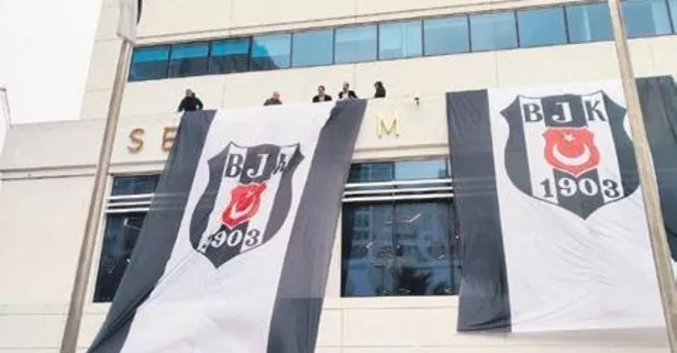 Süleyman Seba Kompleksi’ne Beşiktaş arması ve bayrağı!