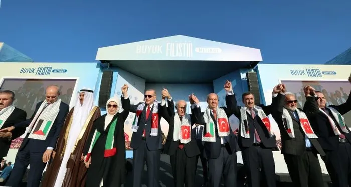 Başkan Erdoğan'dan İstanbul'daki Büyük Filistin Mitinginde önemli açıklamalar-5