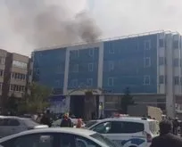 Kadıköy’de Oda TV’nin ofisinin olduğu binada yangın