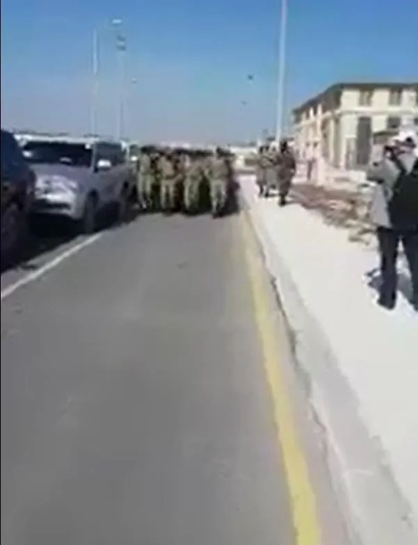 Somalili askerlerden Harbiye marşı