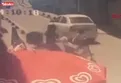 Elektrikli skuter ve motosiklet çarpıştı!