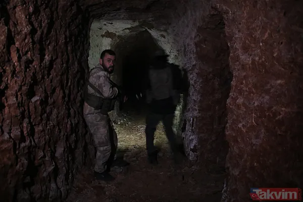 Suriye'den çarpıcı kareler... Tel Rıfat'ta hastane altlarında terör tünelleri! Tuzaklar, ele geçirilen patlayıcılar... - 8