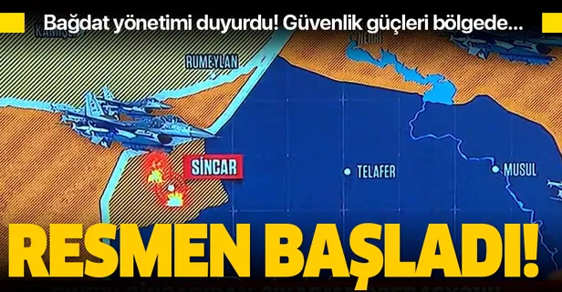 SON DAKİKA: Irak yönetimi açıkladı: Güvenlik güçleri Sincar'da!