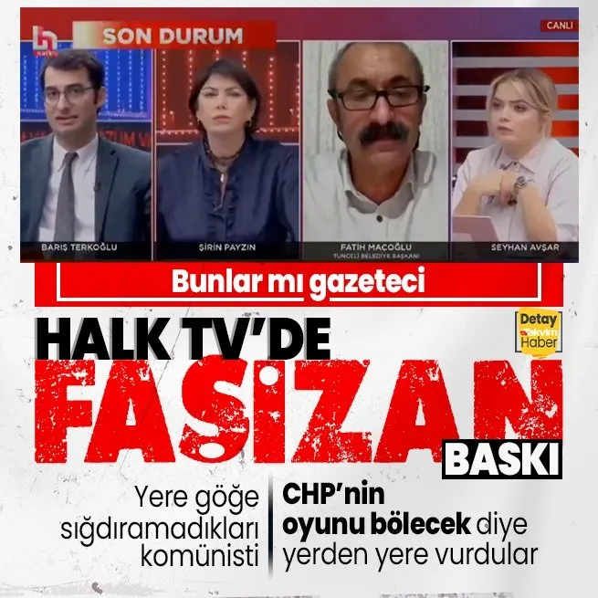 CHP yandaşı linç korosunun yeni hedefi Fatih Mehmet Maçoğlu! Kadıköyden aday oldu Halk TVde yerden yere vurdular