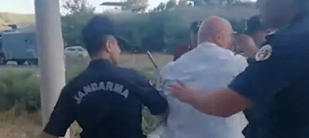 Askere hakaret edip kovaladı